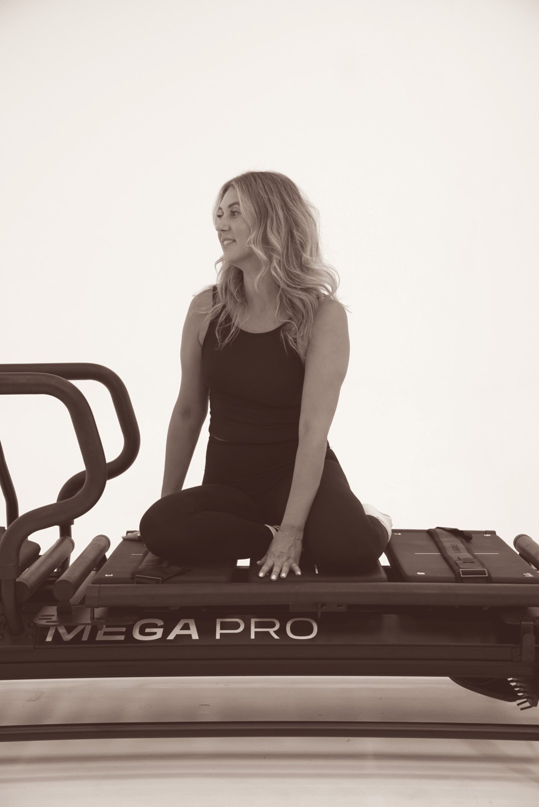 Krista on the Mega Pro